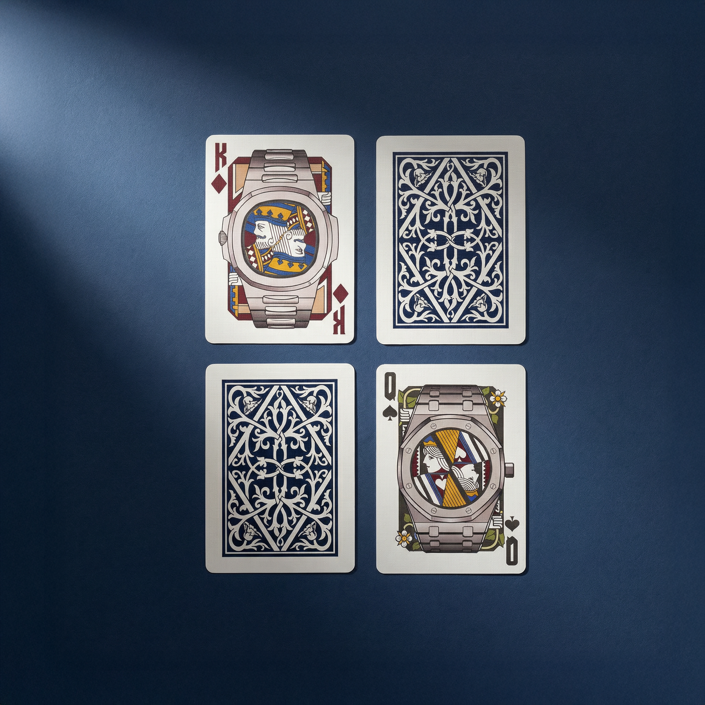 Cartes à jouer - Steel Watches