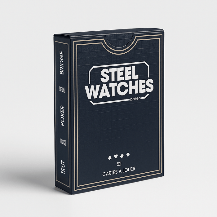 Steel Watches - Cartes à jouer