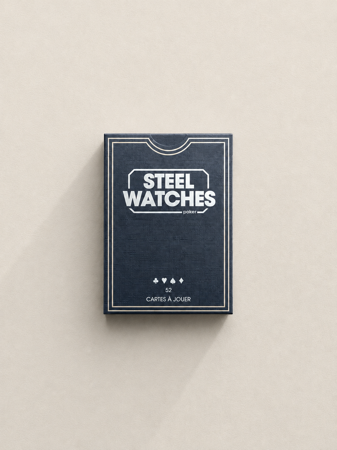 Steel Watches playing cards, jeu de 52 cartes poker, Éditions de la Tour #hover