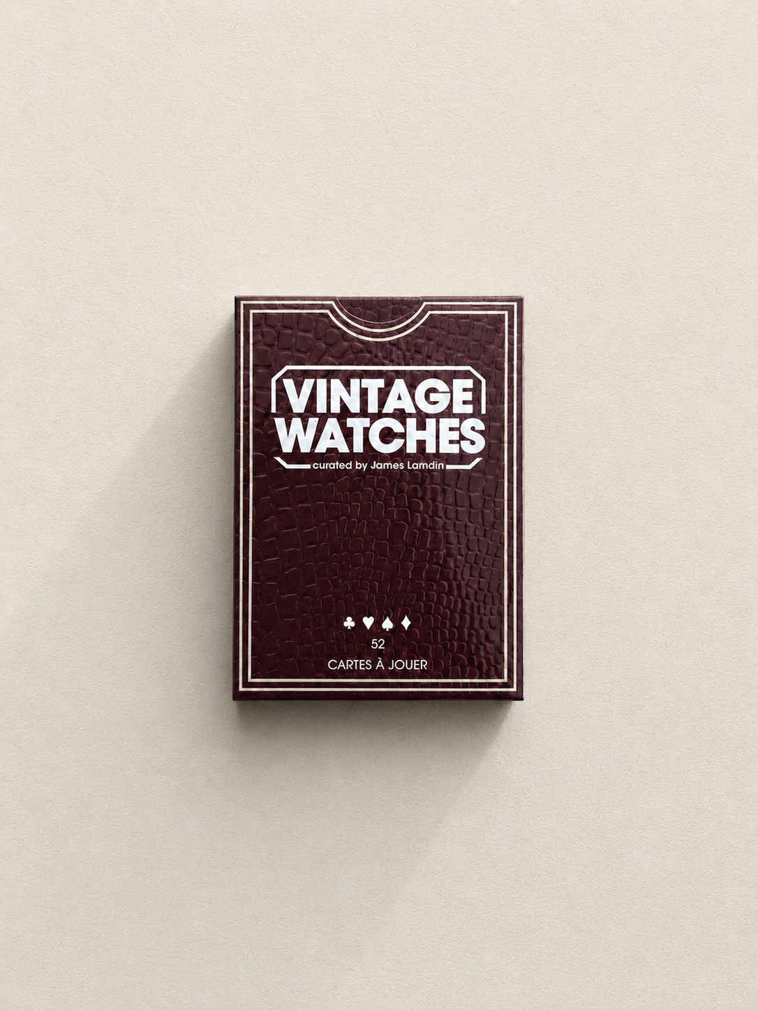 Vintage Watches, jeu de 52 cartes à jouer, Éditions de la Tour #hover