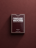 Vintage Watches, jeu de 52 cartes à jouer, Éditions de la Tour