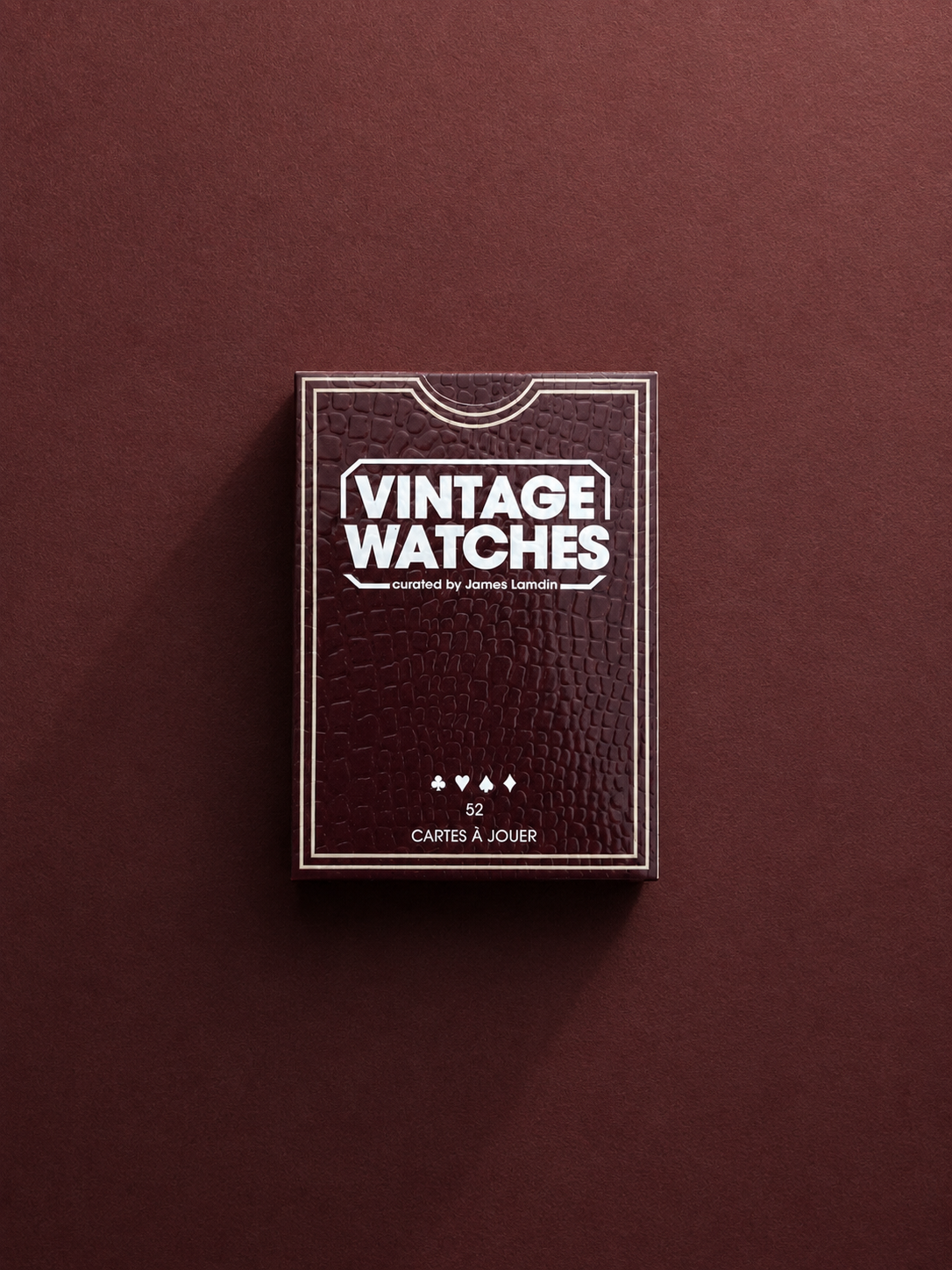 Vintage Watches, jeu de 52 cartes à jouer, Éditions de la Tour