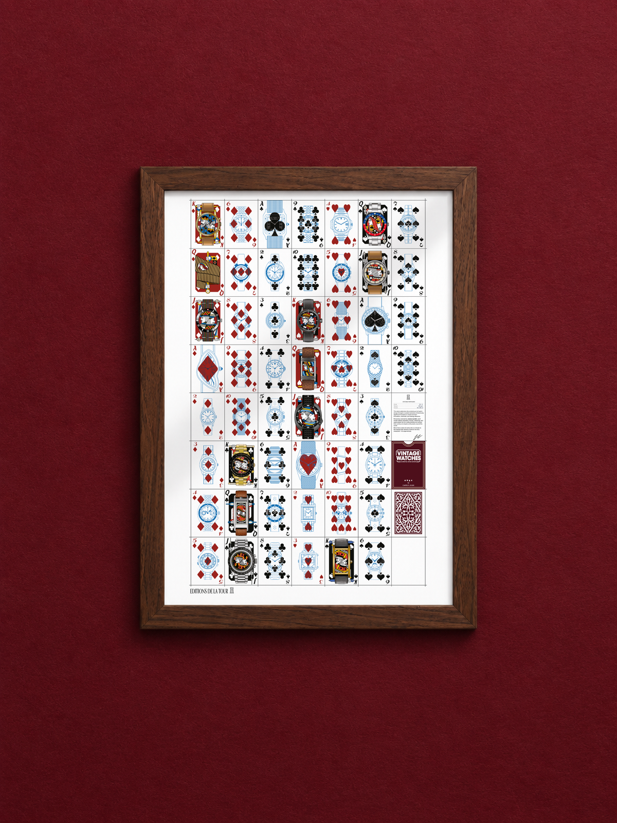 Vintage Watches - Uncut Sheet